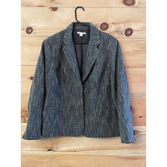 Coldwater Creek Women's Tweed Style Blazer Jacket. 2 buttons. Size w18 - Picture 1 of 8